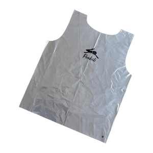 Custom-made <b>disposable</b> <b>aprons</b>, waterproof plastic <b>aprons</b>, transparent PE, popular in foreign trade, suitable for painting, - Product Image 4