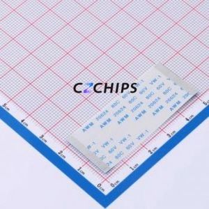 FC-0.5B-40P-50mm FFC Cable (Flexible Flat Cable) P=0.5mm Connector 40P 0.5mm 0.3mm Non-Inverting - Product Image 1