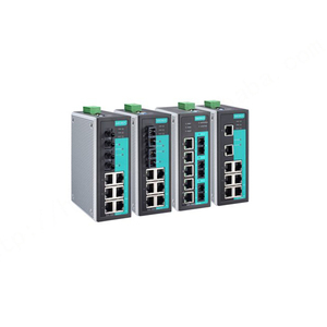 Commutateur Ethernet géré Moxa série EDS-408A avec PoE QoS, garantie 1 an, 8 ports pour appareils, commutateur Ethernet EtherDevi - Product Image 1