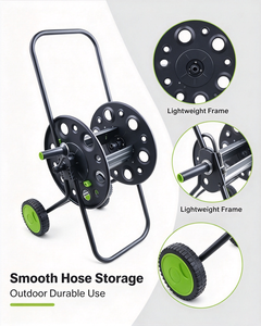 Two Wheel <strong>Hose</strong> Cart, <strong>Empty</strong> Steel <strong>Hose</strong> <strong>Reel</strong>, Steel <strong>Hose</strong> <strong>Reel</strong> Without Water <strong>Hose</strong> SG1127 - Product Image 4