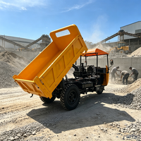 Ferme Construction Site Ménage Logistique Fret Cargo Box Auto-Déchargement Diesel Hydraulique Agricole Transport Tricycle