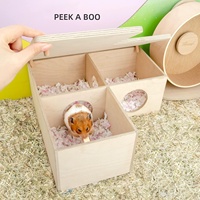 Ruang rumah Hamster labirin:-multi-kamar Hideout & terowongan menjelajahi mainan untuk Hamster Gerbils tikus lemming