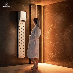 Full Body Dryer After Shower - 1400W High-Speed Air, 4 Speeds, Warm/Cold Air, LED Panel, Waterproof For Bathroom