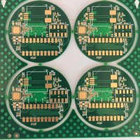4 Lyaers Circulaire FR4 94V0 Multicouche Pcb Circuit Board Fabricant Module Layout Pcb