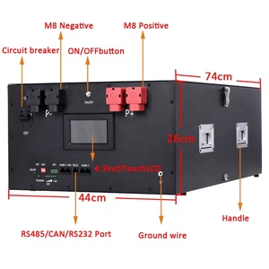 HULK 48V Lifepo4バッテリーボックス5kwh 10kwh 15kwhソーラーバッテリー48V 100ah 200ah 300ahパックサーバーラックエネルギーホーム - Product Image 3