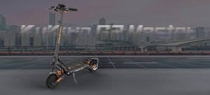 Trottinette pliable G2 Master avec double propulsion, 52V 20.8Ah, suspension hydraulique, pneus de 10 pouces, écran LCD, autonomie de 70 km, pour les trajets quotidiens - Product Image 2