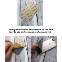 Usine Offre Spéciale Portable lycrar Card Sleeve Auto-Adhésif Téléphone Portable Titulaire de la Carte de Crédit Portefeuille Bâton sur Pour iPhone et Android