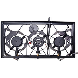 Réchaud de camping à gaz en fonte avec allumage électronique pour les fêtes de <span class=keywords><strong>famille</strong></span> en plein air, la préparation et la cuisson des aliments - Product Image 5