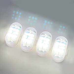 Balise <span class=keywords><strong>LED</strong></span> RGB <span class=keywords><strong>sans</strong></span> <span class=keywords><strong>fil</strong></span> à télécommande, lumière clignotante 7 couleurs avec chargement USB, modèle M3 - Product Image 5