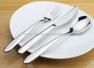 Tenedores y cucharas de acero inoxidable dorado, negro y plateado de alta calidad, juegos de cubiertos de acero inoxidable para fiestas de bodas y hoteles - Product Image 4