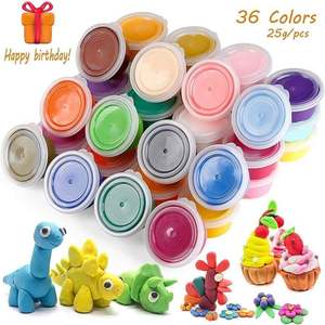 Arcilla Ligera de 10 a 36 Colores OEM, Juguetes de Arcilla Polimérica de Secado al Aire, Educativos para Niños, Plastilina Segura y Colorida, Regalo de Juguete de Arcilla Ligera - Product Image 2