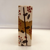 Individuelle Hochzeits-Schokoladen-Geschenkbox aus stabilem Karton, 2-teilig, für Trüffel und Pralinen, mit Logo