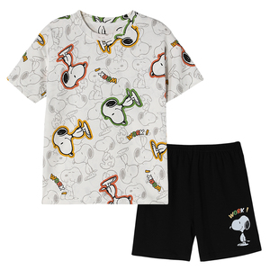 Enfants coton épais <span class=keywords><strong>hiver</strong></span> vêtements de nuit ensembles garçon à manches longues sous-vêtements bébé pour 3-8 ans sous-vêtements filles enfants pyjamas personnalisés - Product Image 1