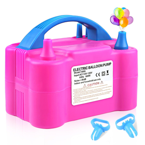 ปั๊มลมไฟฟ้าพกพา รุ่น 73005 ปั๊มลมไฟฟ้า ปั๊มลม สำหรับงานวันเกิด งานแต่งงาน - Product Image 1
