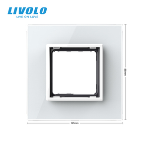 <span class=keywords><strong>Livolo</strong></span> 86*86mm <span class=keywords><strong>Enchufe</strong></span> de Pared Estándar Italiano P40 con Panel de Vidrio Premium para Reino Unido, 16A 250V, Tomacorriente Schuko Bipasso para Europa e Italia - Product Image 5
