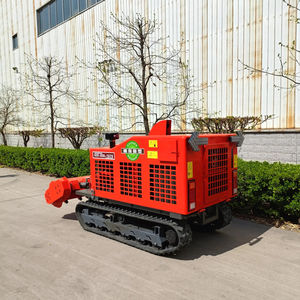 Débroussailleuse sur chenilles JINKE neuve à moteur diesel puissant pour le défrichement forestier, le débroussaillage des sous-bois et la tonte des bords de rivière - Product Image 3