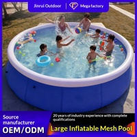 Outdoor Schmetterlingsförmiger Aufblasbarer Netz-Pool JR-Modell für Erwachsene & Kinder Heimgebrauch Wasserdichter Schwimmpool