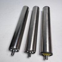 Nouveaux rouleaux de guidage en acier inoxydable galvanisé avec roues dentées en caoutchouc/acier pour lignes de production, personnalisables