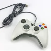 Pengontrol Kabel USB untuk Xbox 360, Pengontrol Game PC, Joystick Genggam, Gamepad untuk Windows, Kontrol Xbox