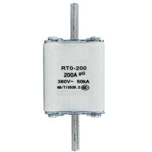 RTO-200 Cầu Chì Core RT0-200A Gốm Vuông Ống Cầu Chì 160A - Product Image 1