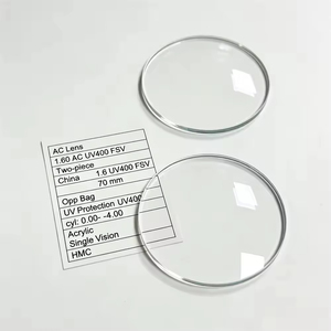 <span class=keywords><strong>Lentille</strong></span> AC transparente supérieure en deux parties 1.60 UV400 FSV, conception asphérique, diamètre 70 mm pour une vision haute <span class=keywords><strong>définition</strong></span> et une protection UV - Product Image 3