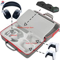 Étui de transport Eva personnalisé brillant pour PS5 sac de transport pour accessoires vidéo Ps5 sac de jeu Ps5 de voyage