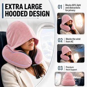 Wholesale U-<b>shape</b> Travel Pillow Memory <b>Foam</b> Super Soft Neck Support Cushion Airplane Car Pillow - Product Image 2