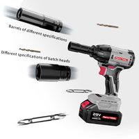 Ensembles d'Outils Électriques Combinés Sans Fil et Sans Balais de Haute Qualité : Perceuse, Clé à Chocs, Scie Circulaire, Meuleuse d'Angle et Scie Sauteuse