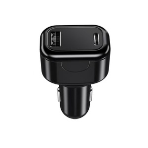 Localisateur GPS sans fil sans installation, traceur de véhicule 4G Beidou avec chargeur USB pour allume-cigare - Product Image 1