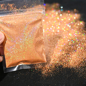 Fournitures d'artisanat : Paillettes hexagonales en vrac, paillettes irisées épaisses pour la fabrication de gobelets et la résine - Product Image 1