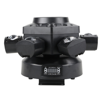 Projecteur LED DMX Laser Stroboscope RVBW 120W à Tête Mobile, Effet Œil d'Abeille à 6 Bras pour Scène Disco, Fête, Club, Mariage - Télécommandé