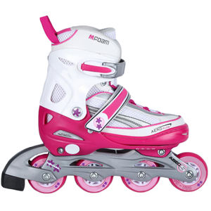 Scarpe da <span class=keywords><strong>pattinaggio</strong></span> in linea semimorbide regolabili di alta qualità per bambini bambini adolescenti Junior 3-14 anni neonate - Product Image 5