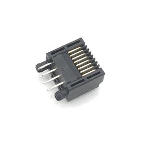 8P8C PCB RJ45コネクタ男性用モジュラープラグ黒金メッキイーサネットジャック産業用ネットワークオーディオビデオアプリケーション - Product Image 1