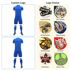 Ensemble de maillots de football personnalisés de haute qualité pour adultes, respirant, séchage rapide, découpe automatisée, pour l'entraînement et les sports de club - Product Image 3