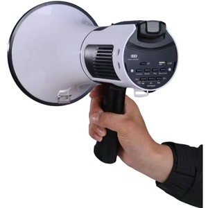 Rechargeable Megaphone With <b>Bluetooth</b> USB AUX SD <b>Card</b> Slot For Outdoor Events And Crowd Announcements - Product Image 2