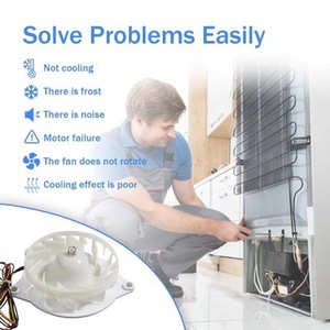 มอเตอร์พัดลมระบายความร้อน110มม. DC 12V สำหรับอะไหล่ตู้เย็น EAU64824805 - Product Image 3