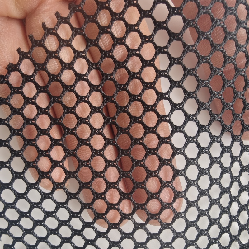 Customized Color Recycled 100% Polyester Tricot Mesh Fabric Warp Knitted Fabric