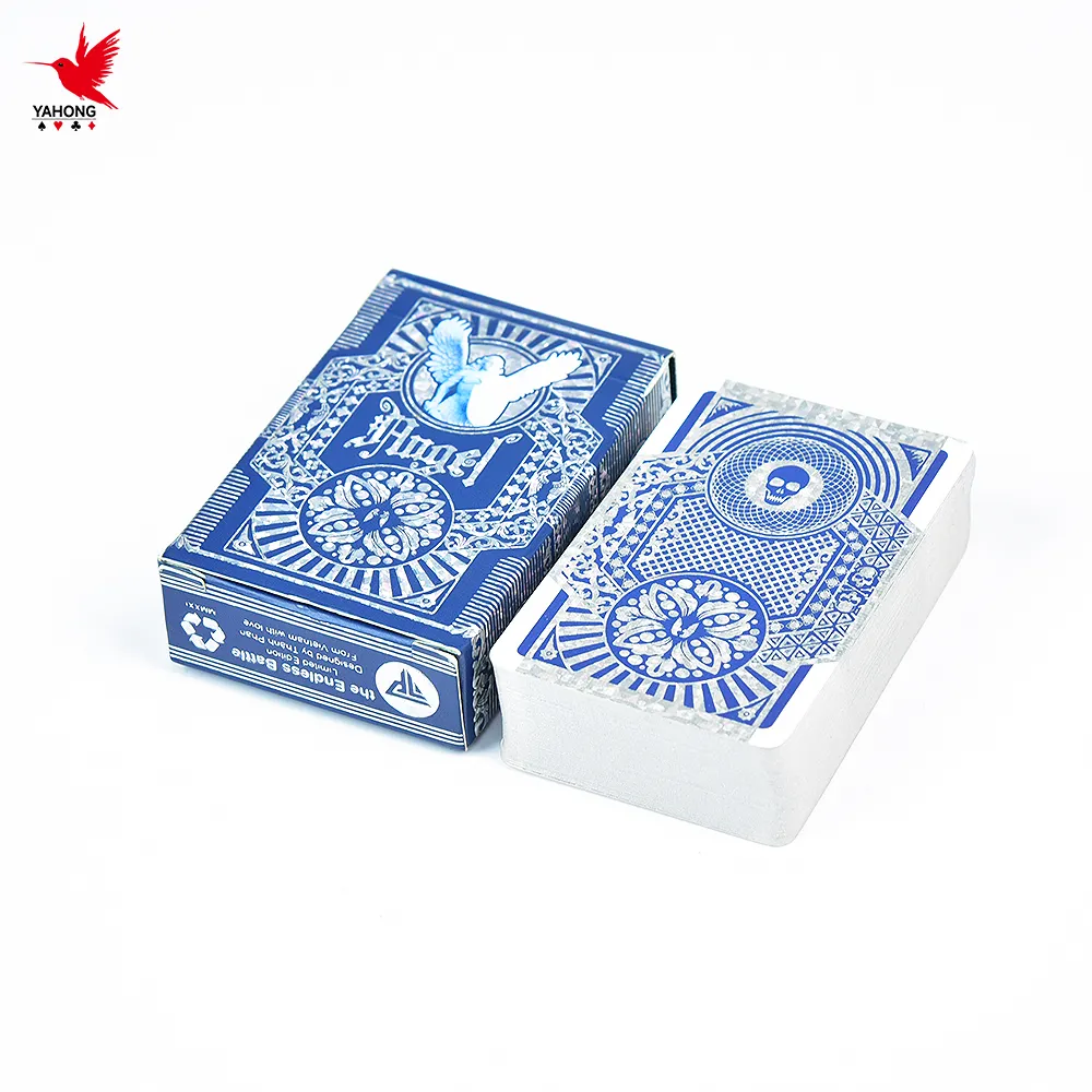benutzerdefinierte kleine Mini-Spielkarten Pokerkarten Druck mit Papier-Schachtel oder Kunststoff-Schachtel kundenspezifisch