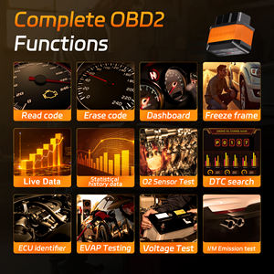 MAXOBD APP KONNWEI KW905プロカーOBD2スキャナーBluetooth 5.2カースキャンツール - Product Image 3