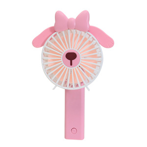 Ventilador portátil con diseño de dibujos animados, miniventilador de mano recargable por USB para uso en exteriores - Product Image 5