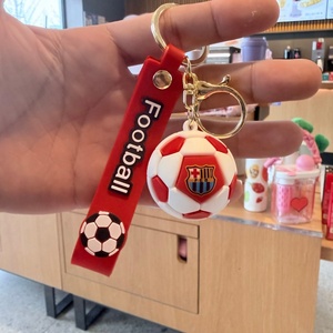 พวงกุญแจฟุตบอล DIY ของที่ระลึกสำหรับแฟนบอล ของขวัญชิ้นเล็ก พวงกุญแจ อุปกรณ์เสริมพวงกุญแจ ของที่ระลึกฟุตบอลโลกกาตาร์ - Product Image 3