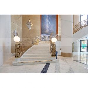 JINYIFAN ANN5469 Exquisitely Customized Modern Coated Stainless Steel Art Theme Multi-Functional Washable Screen <b>Room</b> <b>Divider</b> - Product Image 6