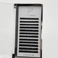 Extensions de cils Volume Easy Fanning en faux vison, effet éventail facile, naturelles, en plateau