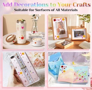 Rhinestoneอัญมณีสติกเกอร์Selfกาวที่มีสีสันติดอัญมณีBlingหัตถกรรมเครื่องประดับคริสตัลสติกเกอร์ตกแต่งสติกเกอร์เพชร - Product Image 6