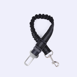 เชือกจูงสุนัขแบบสะท้อนแสง ปรับได้ สำหรับรถยนต์ ข้ามพรมแดนได้ - Product Image 1