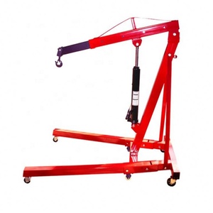 Foldable <strong>Engine</strong> <strong>Lifter</strong> 2ton Workshop Mini Crane Hydraulic Hoist <strong>Engine</strong> Crane CE Certified Car Shop Crane Lifting Equipment - Product Image 1