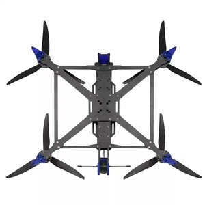 Drone de traversée 10 pouces en fibre de carbone grande charge 3KG Kit de cartographie analogique/HD longue portée Racing Fit Full Set FPV - Product Image 4