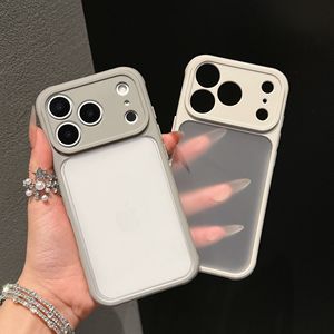 Funda Lichicase de Diseño Conciso, Mate, Antihuellas para <span class=keywords><strong>Xiaomi</strong></span> 15, 15Pro, 14, 14Pro, Carcasa Trasera Translúcida - Product Image 1