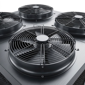 Pompe à chaleur pour piscine, air-eau, onduleur, chauffage et refroidissement, 9-229 kW, COP 5.6, échangeur de chaleur en titane, écologique, faible bruit, WiFi - Product Image 5