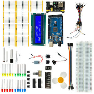 Kit de démarrage professionnel OKY1019-1 pour carte microcontrôleur avec capteurs, LED et plaque d'expérimentation - Product Image 5
